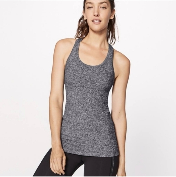 lululemon athletica Tops - LULULEMON Gray Women's Racerback Tank Top